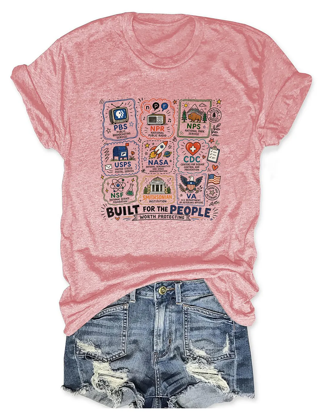 Built For The People T-shirt