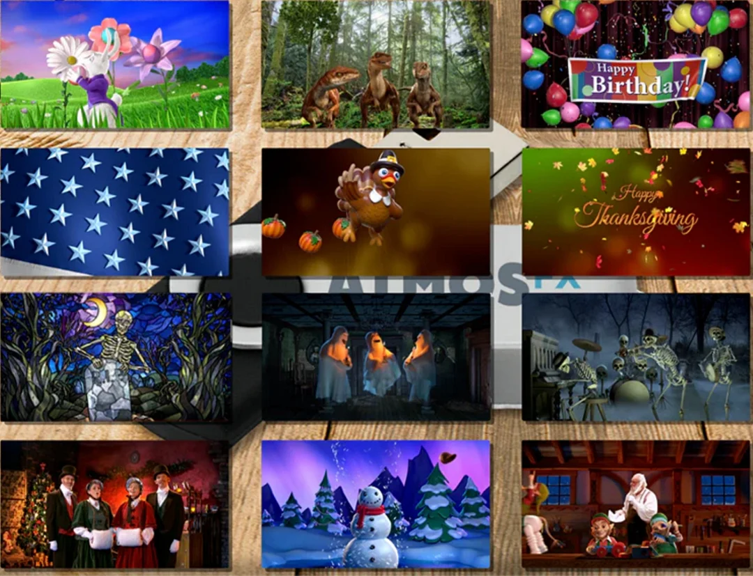 2023 Upgraded 1080P HD Projector