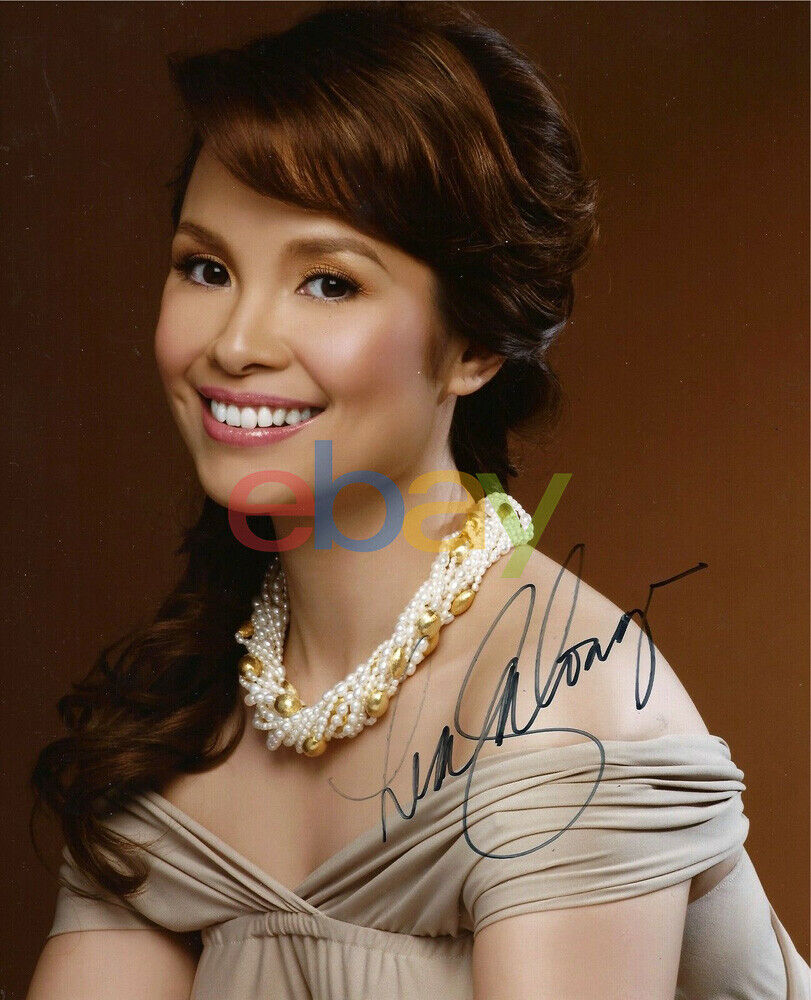 Lea Salonga signed Cute 8x10 Photo Poster painting - Allegiance - Miss Saigon Broadway reprint