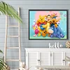 Winnie Puuh und Freunde - runder Bohrer Diamond Painting - 40*30cm