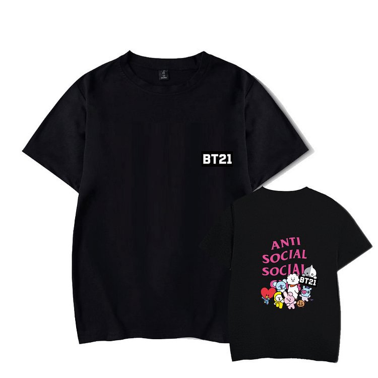 BT21 ASSC Cute Creative T-shirt