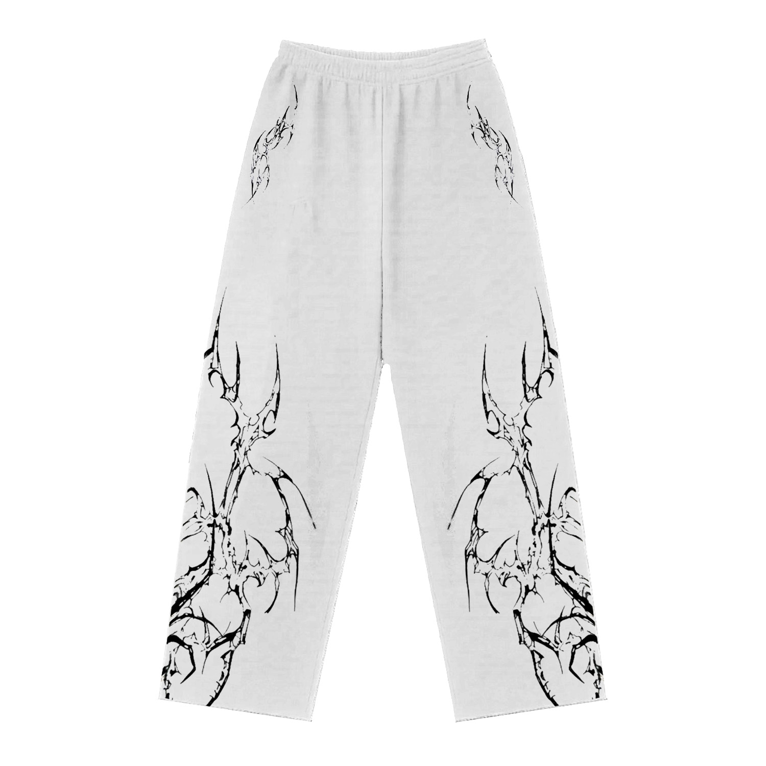 Bone Mark Baggy Pants