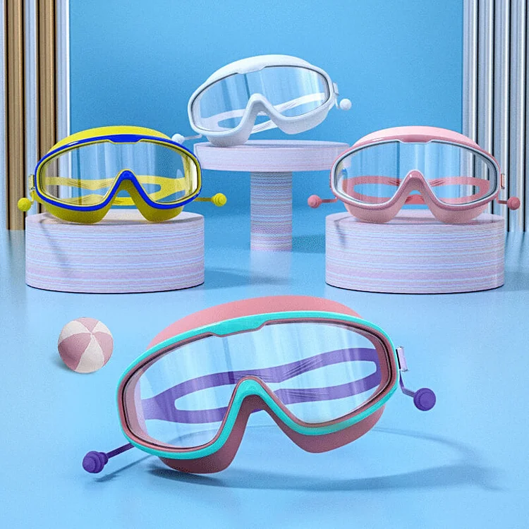 🔥Hot Sale🔥HD Large Frame Waterproof And anti-fog Swimming Goggles