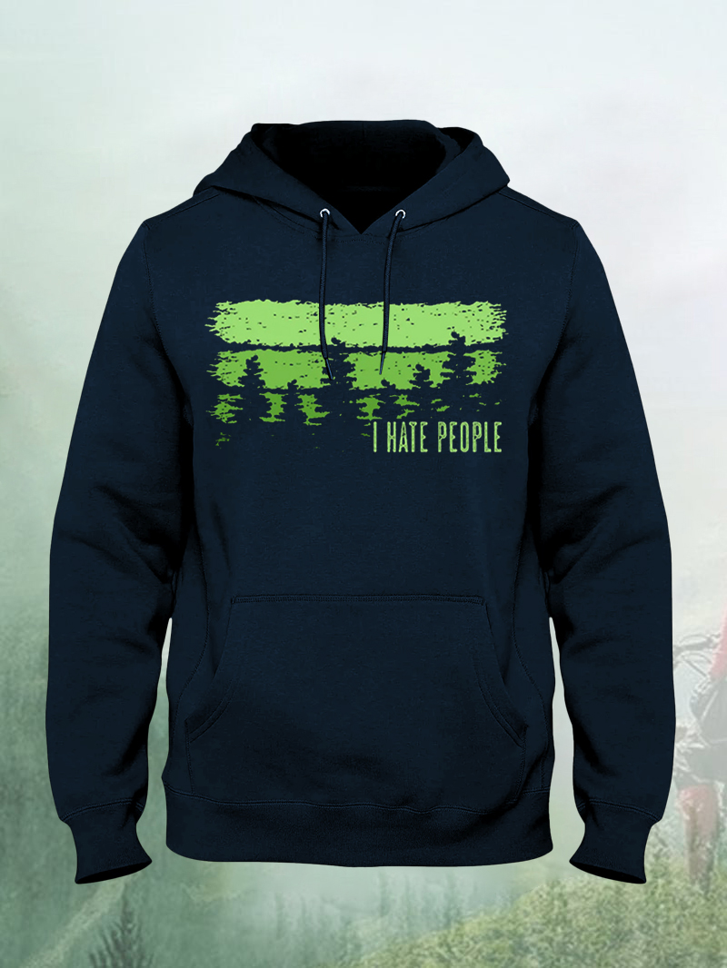 I Hate People Forest Comfort Hoodie