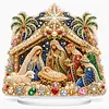 DIY Special Shape Diamond Painting Desk Ornament Xmas Decor Kit