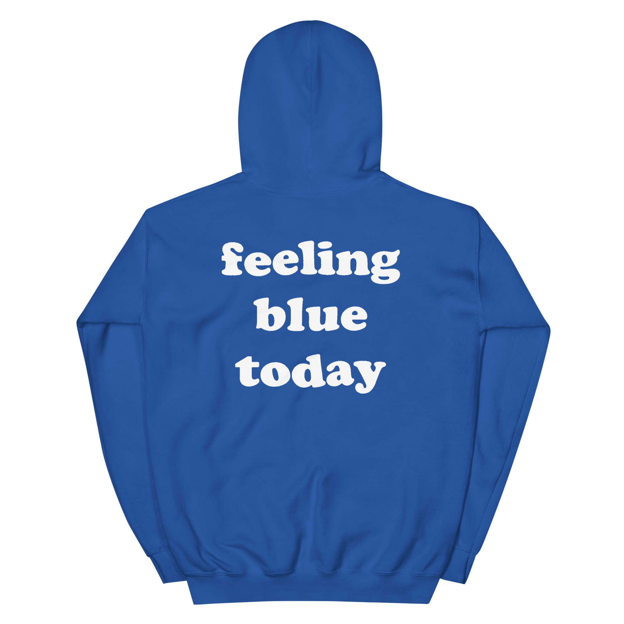 FEELING BLUE TODAY HOODIE