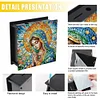 (US Local)Madonna DIY Money Storage Box Diamond Painting Decors for Adults Beginners