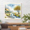 Country Stream-Full Round Diamond Painting 40*40CM
