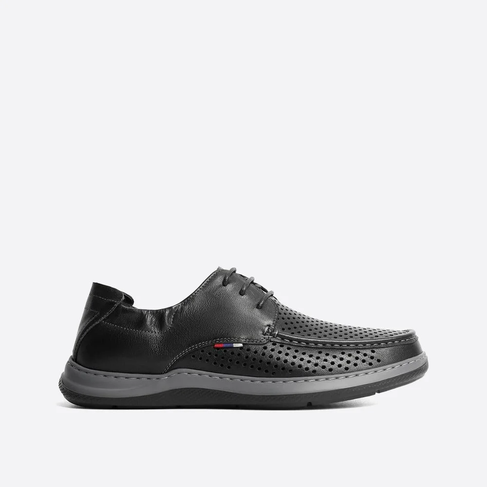 Aonga - Men's Daily Leather Casual Lace-Up Shoes