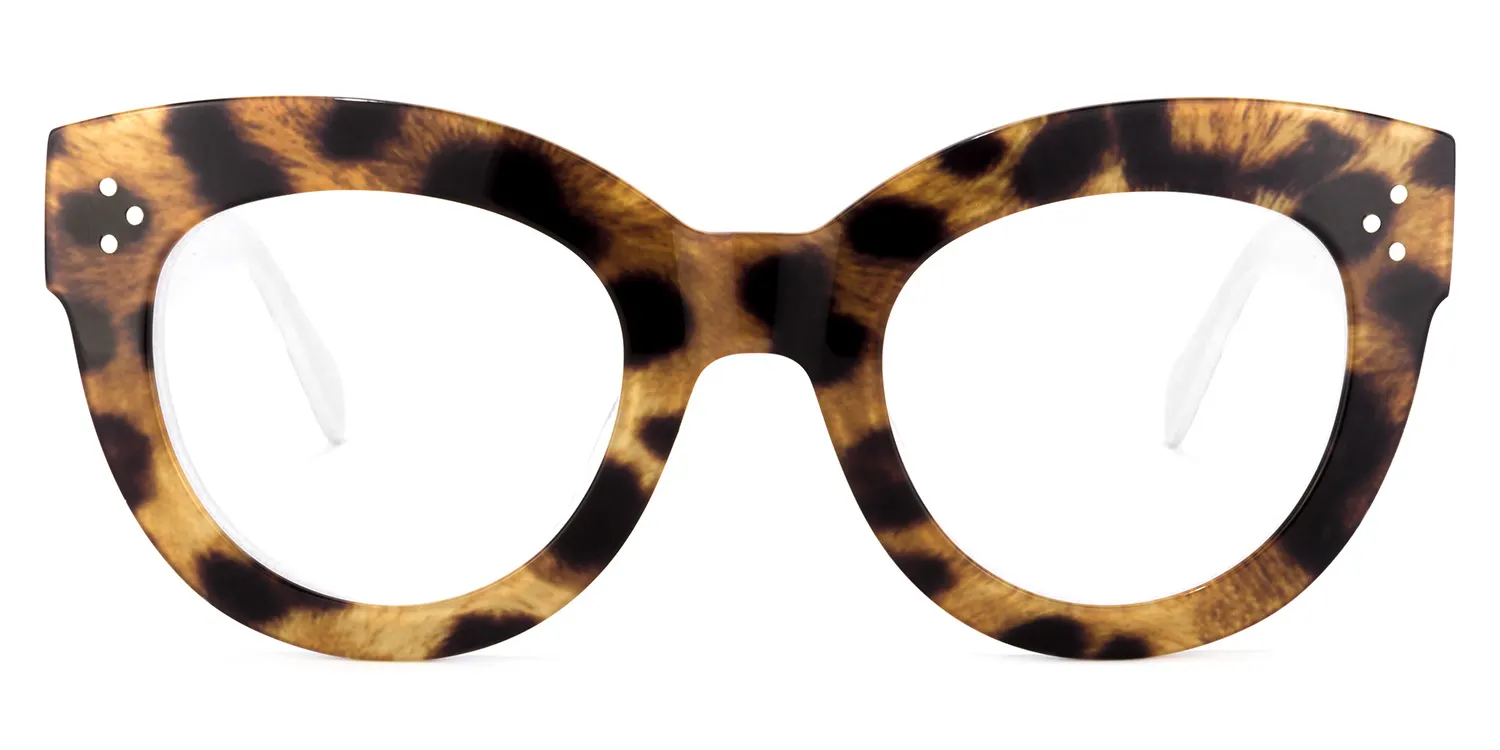 Miguel Braun-Tortoise Cateye Brille Braun-Tortoise