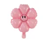 6 Petals Smile Daisy Flower Large Aluminum Film Balloons Party Birthday Festive Decors
