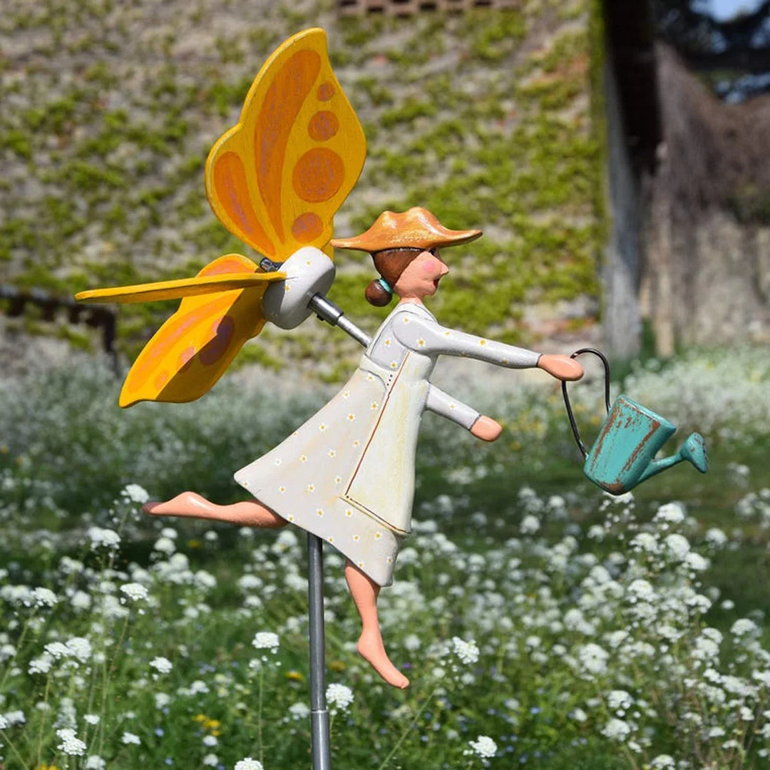 （Garden Upgrade）Garden Decoration Whirligig Windmill - Butterfly
