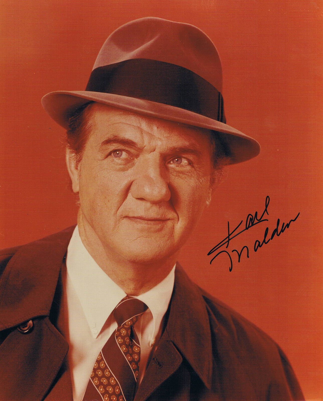 Karl Malden 1912-2009 genuine autograph Photo Poster painting 8x10