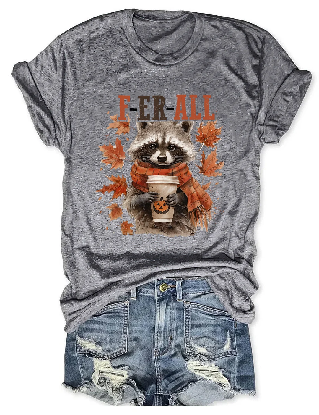 Feral Girl Fall T-Shirt
