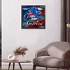 Diamond Painting-Full Round Drill Flag Eagle(30*30CM)