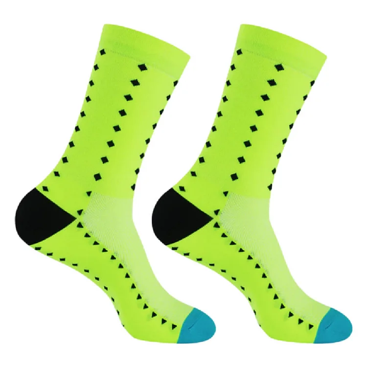 Green Lift Cycling Socks