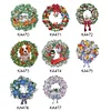 Christmas Wreath-Crystal Rhinestone Diamond Painting