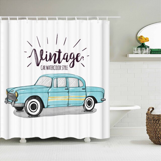 

Shower Curtain – Cars-180*180cm, 501 Original
