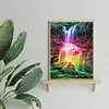 Diamond Painting-5D Full Round Drill Colorful Waterfall