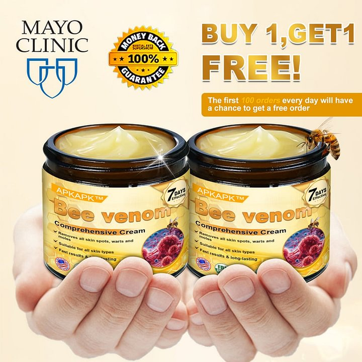 🎁 LAST DAY 50% OFF🔥 Bee venom Comprehensive Cream 💎💎