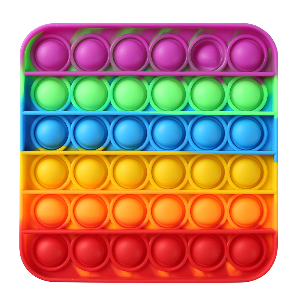 

Square Push Bubble Sensory Autism Toy Anti-stress Portable Vent Toy Puzzle, 501 Original