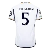 BELLINGHAM #5 Real Madrid Home Authentic Soccer Jersey 2023/24 &ndash; UCL FINAL