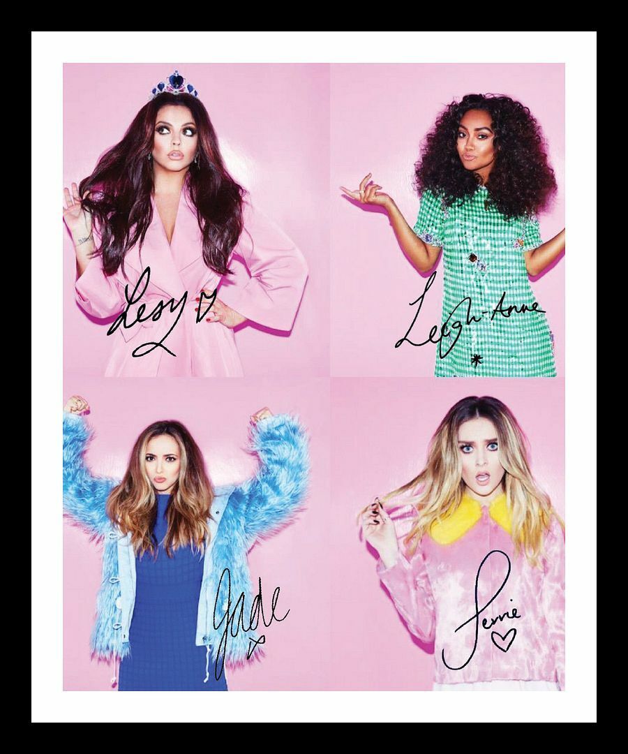 Little Mix Autograph Signed & Framed Photo Poster painting 4