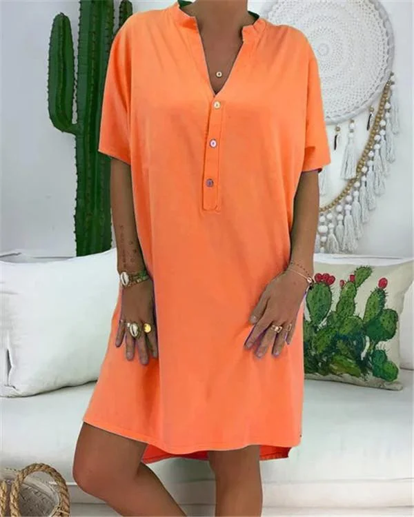Solid Casual Daily Fashion Mini Dresses