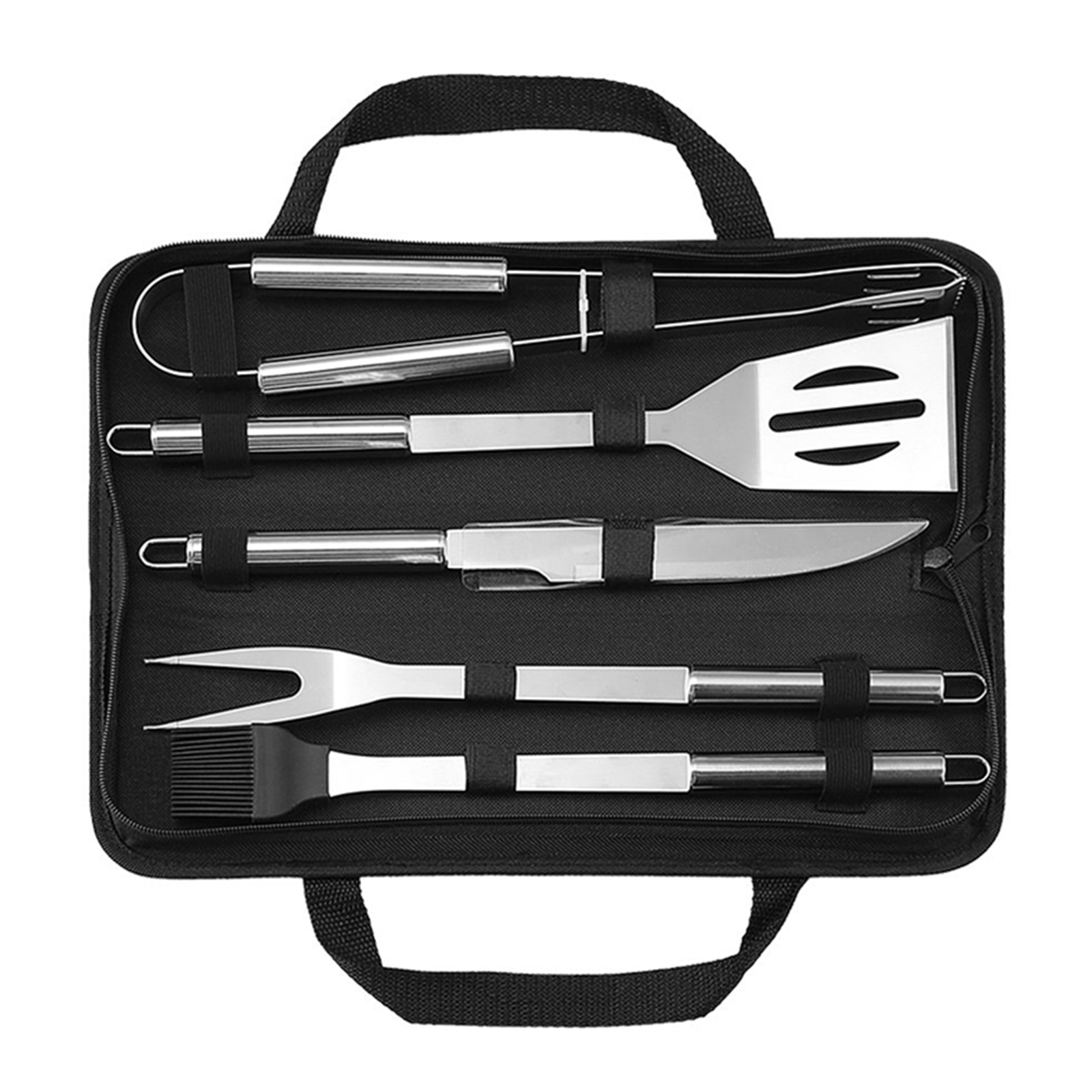 

BBQ Grilling Tools Set Stainless Steel Barbecue Utensils Tools Set 5 Pack, 501 Original
