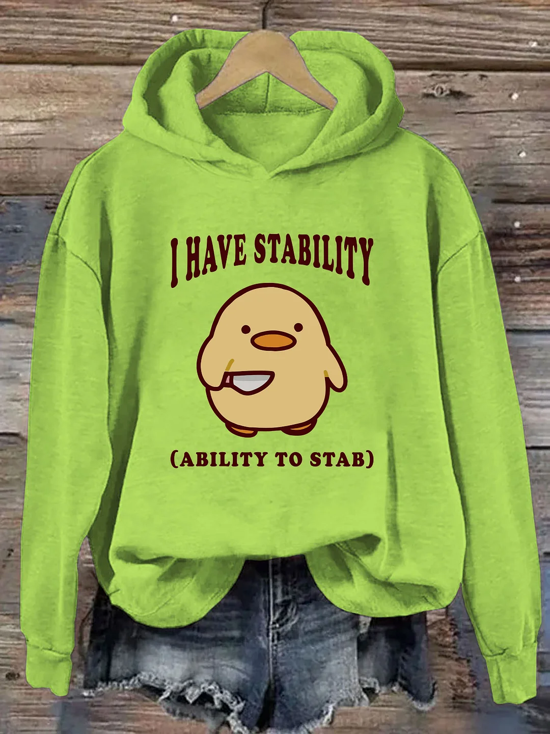 I Have Stability Ability To Stab Hoodie