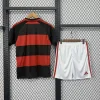 26/27 Kids Flamengo Soccer Jersey Home