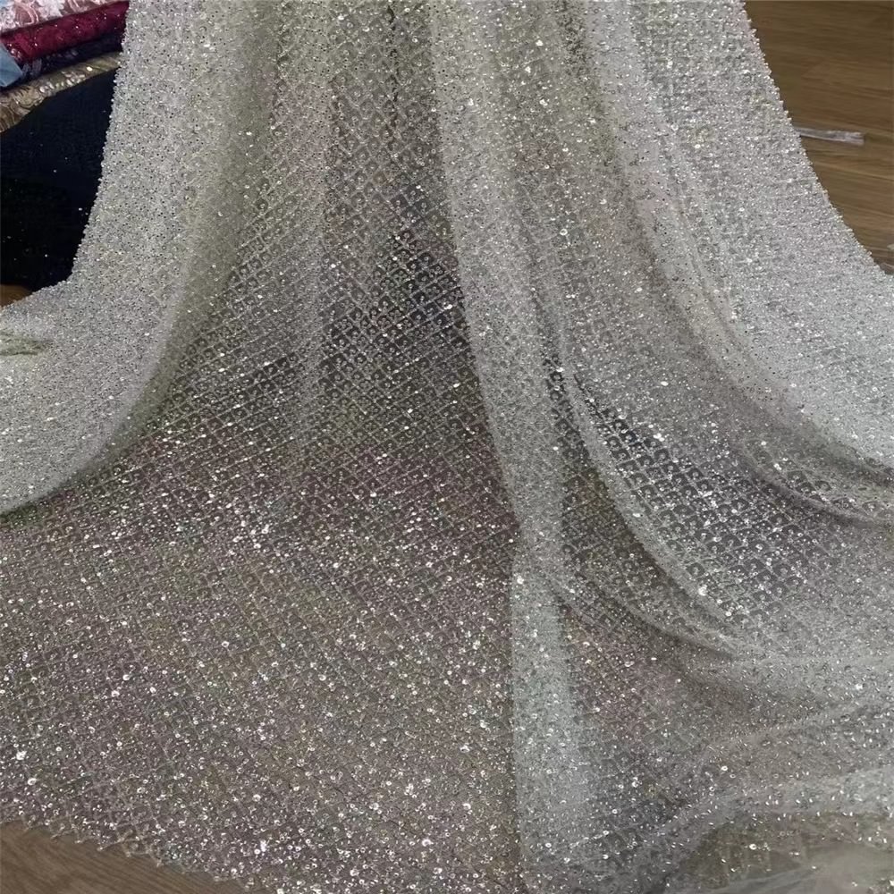 Luluslly Off-the-Shoulder Sequins Prom Dress Mermaid Long With Split