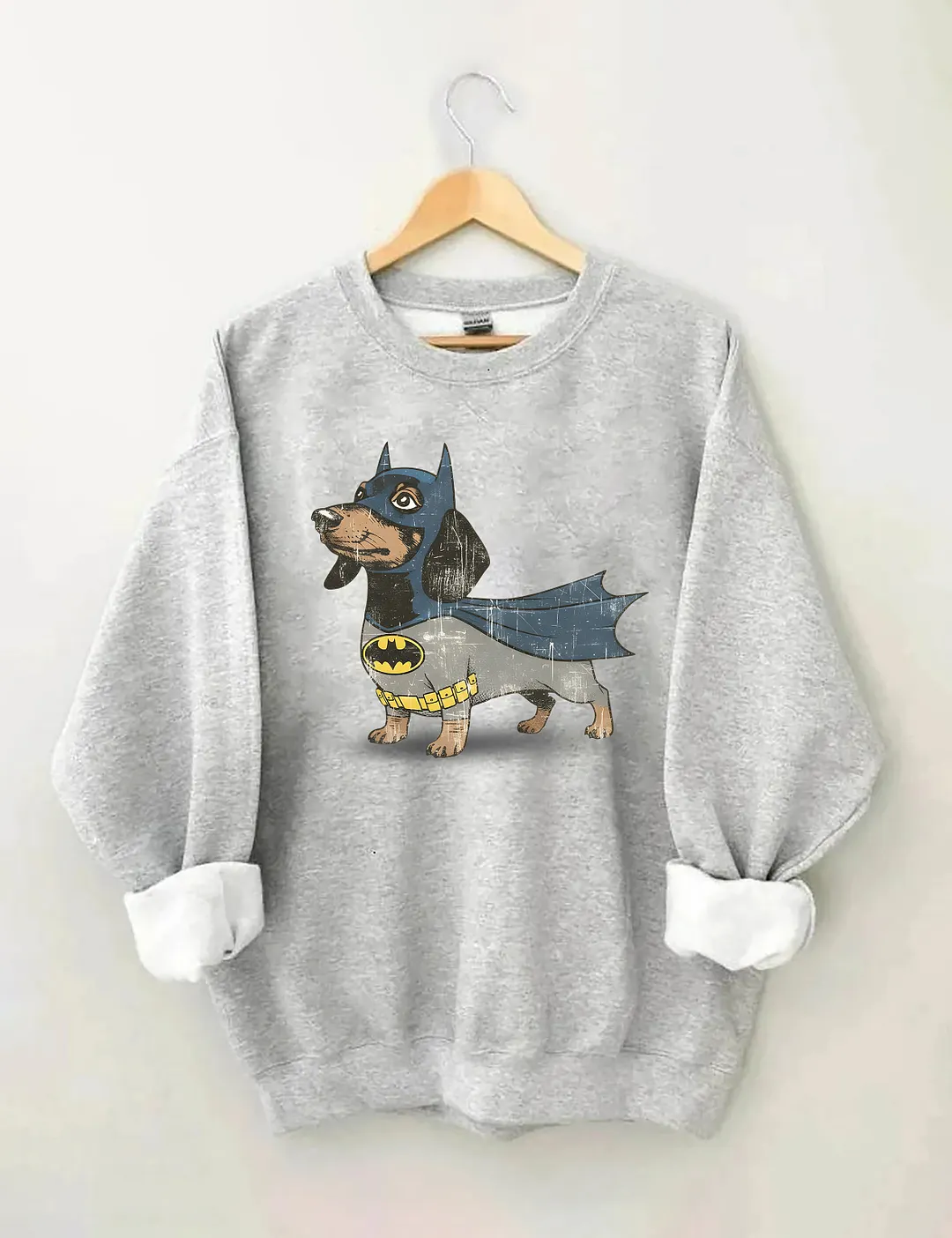 Dachshund Superhero Sweatshirt