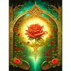 2Pcs Diamond Painting -DIY Round Drill Roses and Bouquets