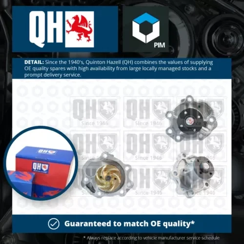 Water Pump fits VAUXHALL AGILA B 1.0 08 to 14 K10B Coolant QH 4701456 4701585 Parts