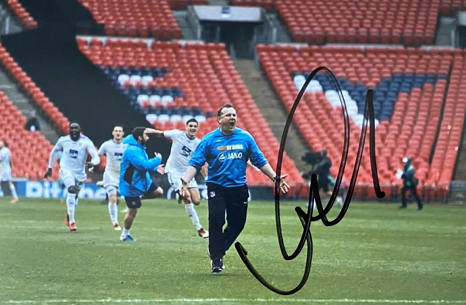 Micky Mellon Genuine Hand Signed Tranmere Rovers 6X4 Photo Poster painting 2