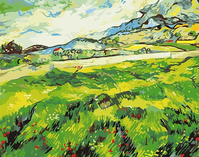 

The Green Vineyard Vincent Van Gogh – Paint By Numbers - 40*50CM, 501 Original