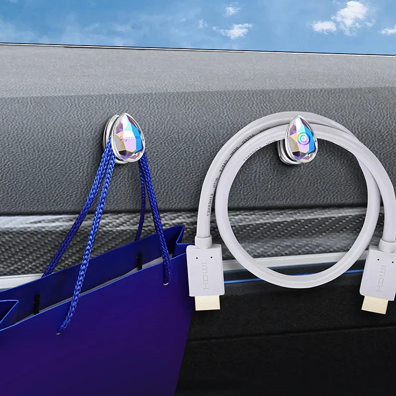 Car Mini Crystal Hook