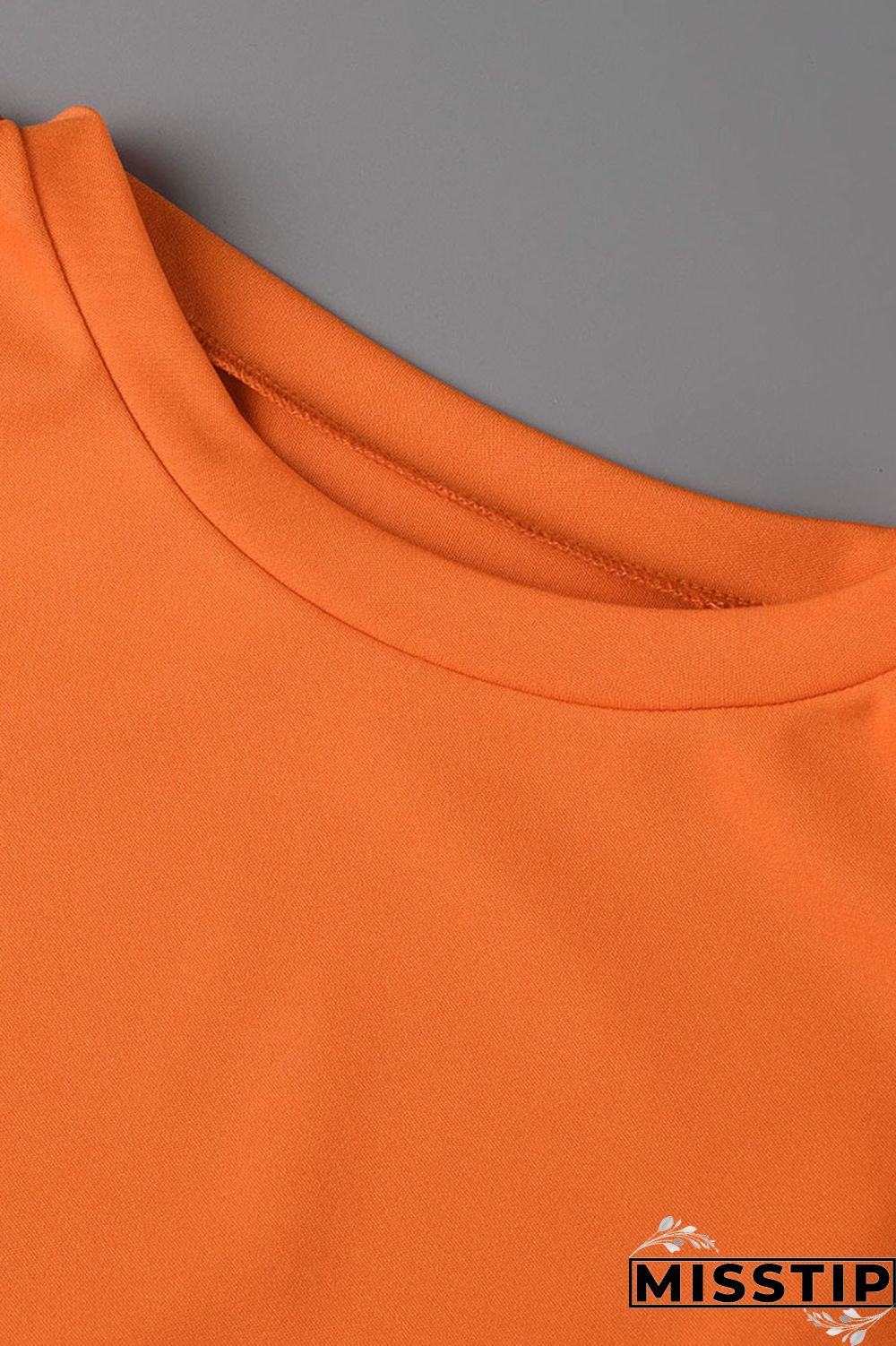 Blue Fashion Casual Solid Basic O Neck Short Sleeve Two Pieces