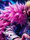 Donquixote Doflamingo Decorative Painting - ONE PIECE - BLK Studio