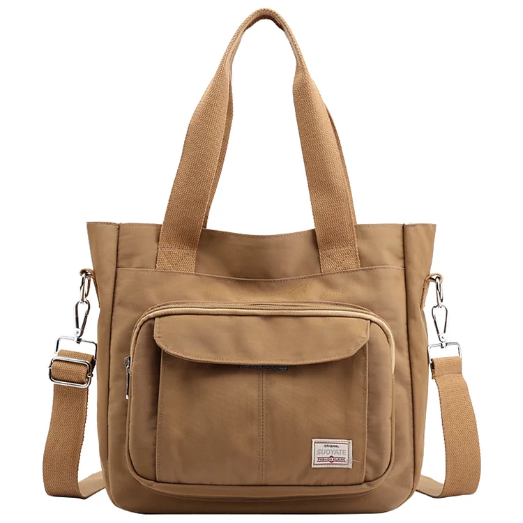 Nylon Commute Bag Casual Shopping Bag Fashion Adjustable Strap Portable for Work