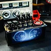 Cool USB Charging Hub, With Airplane Switches And App-controlled RGB Lights, Original & One-Of-A-Kind Design, 6 Ports, Unique Gifts For Men