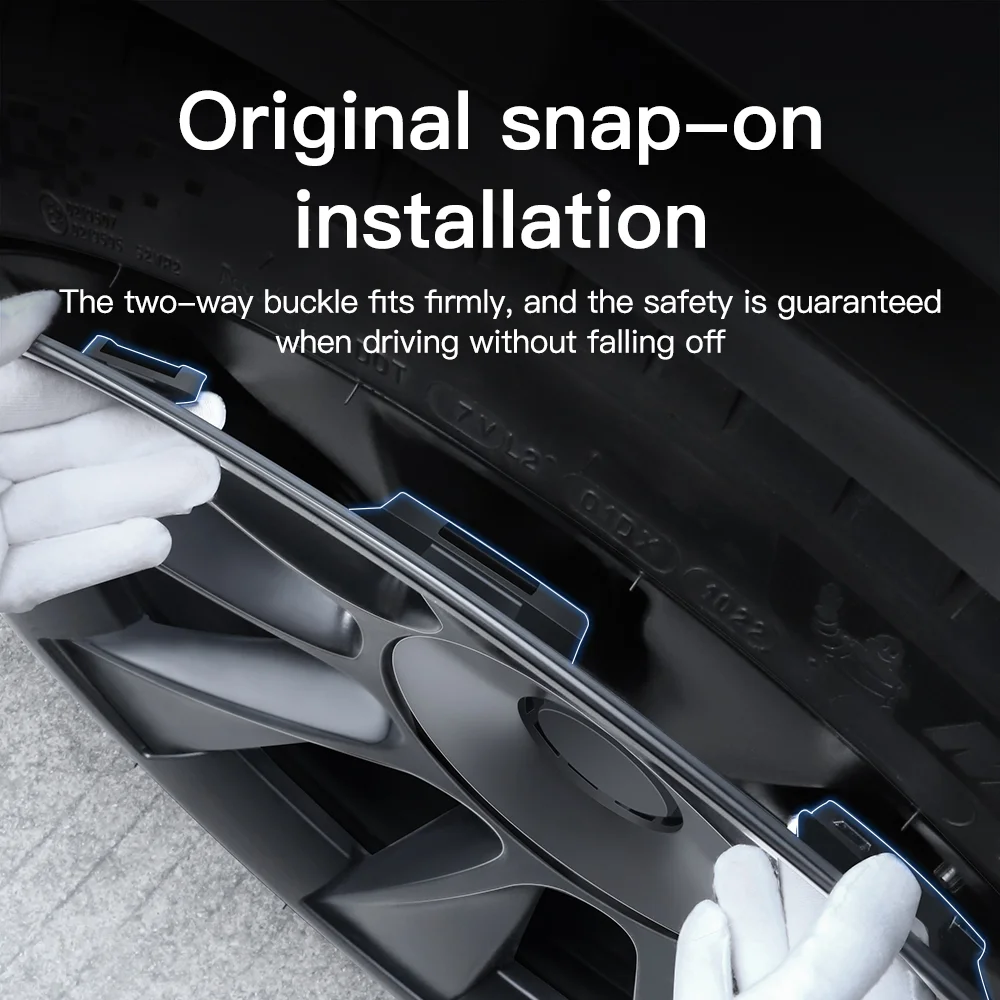 YONZEE Tesla Cyclone Wheel Hub Cover 20" For Tesla Model Y