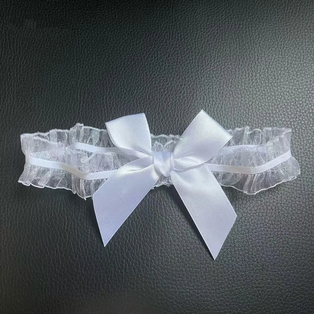 Brownm Lace Lace Girl Blossoms Relywood Ears Thigh Ring Sex Wedding Leg Ring Studs 5005