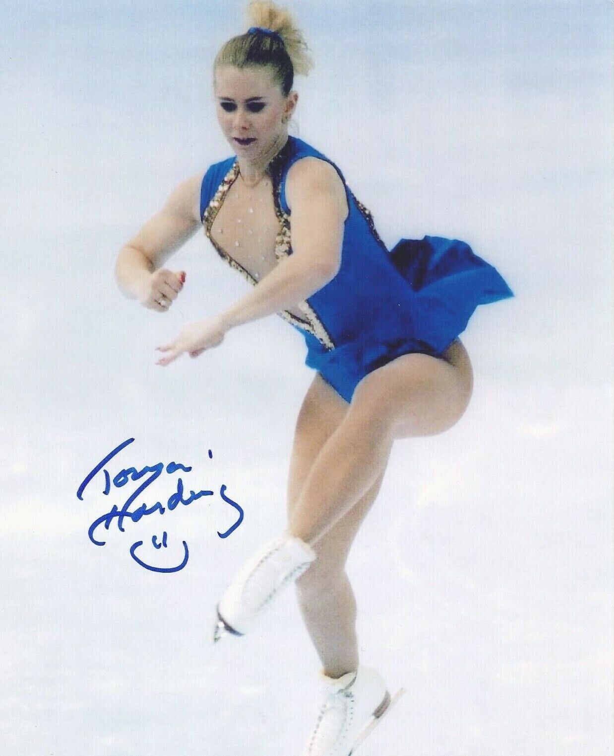 Tonya Harding Autographed Signed 8x10 Photo Poster painting ( Team USA ) REPRINT