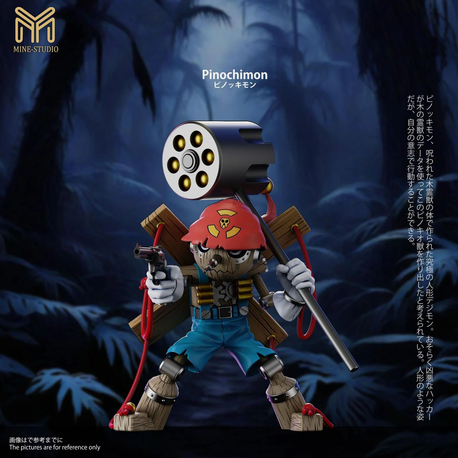 Small & Plus Scale Pinochimon & Chaos Pinochimon - Digimon