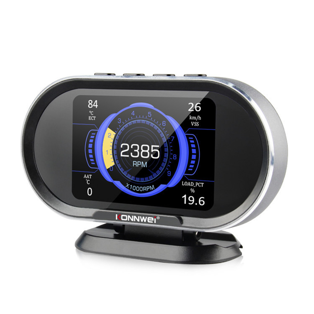 

KONNWEI KW206 2 in 1 OBD TFT Screen On-Board Computer Auto Head-Up Display, 501 Original
