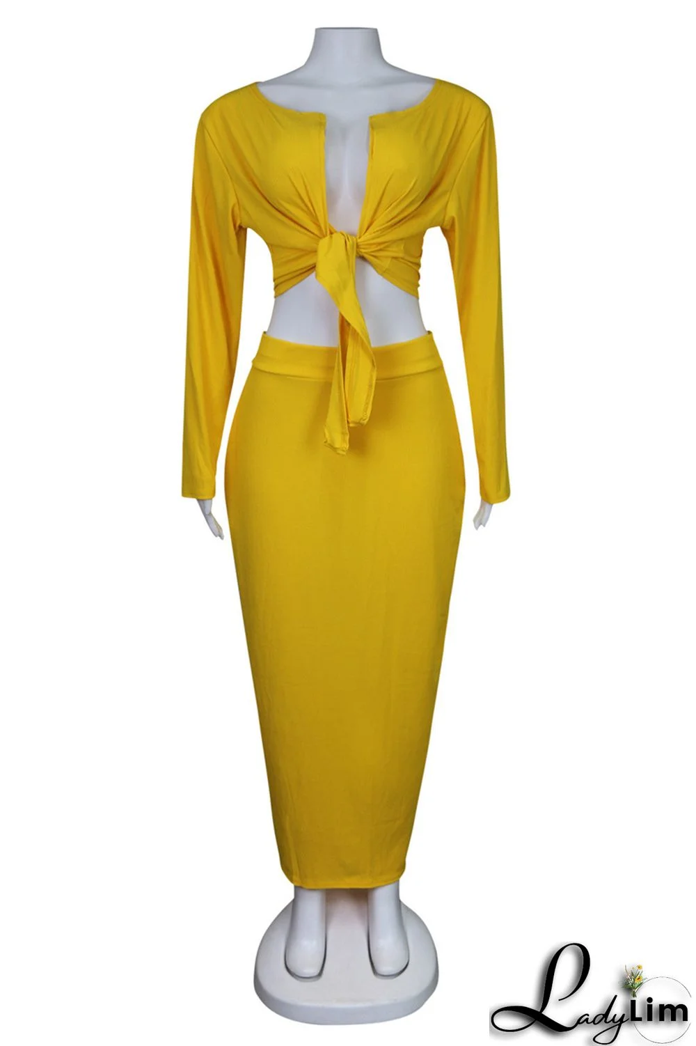 Pink Sexy Casual Solid Bandage V Neck Plus Size Two Pieces