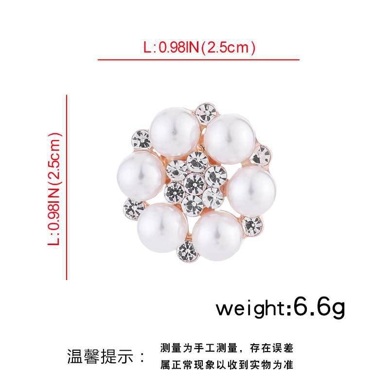 Elegant Glam Pin Heart Shape Flower Bow Knot Alloy Plating Artificial Pearls Women’s Brooches