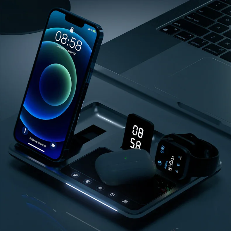 Three In One Multi-Function Wireless Charger